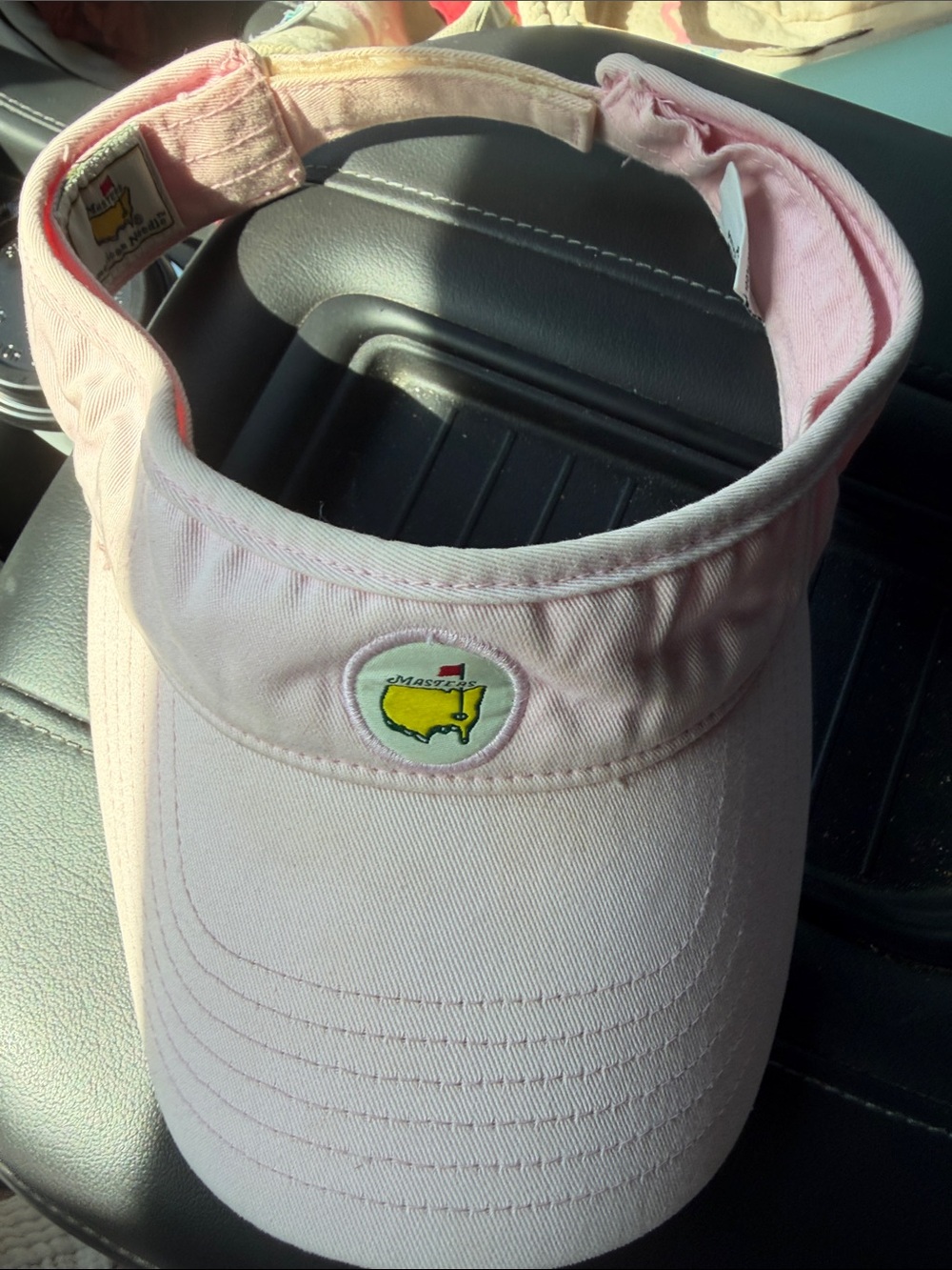 Masters visor Augusta light pink
